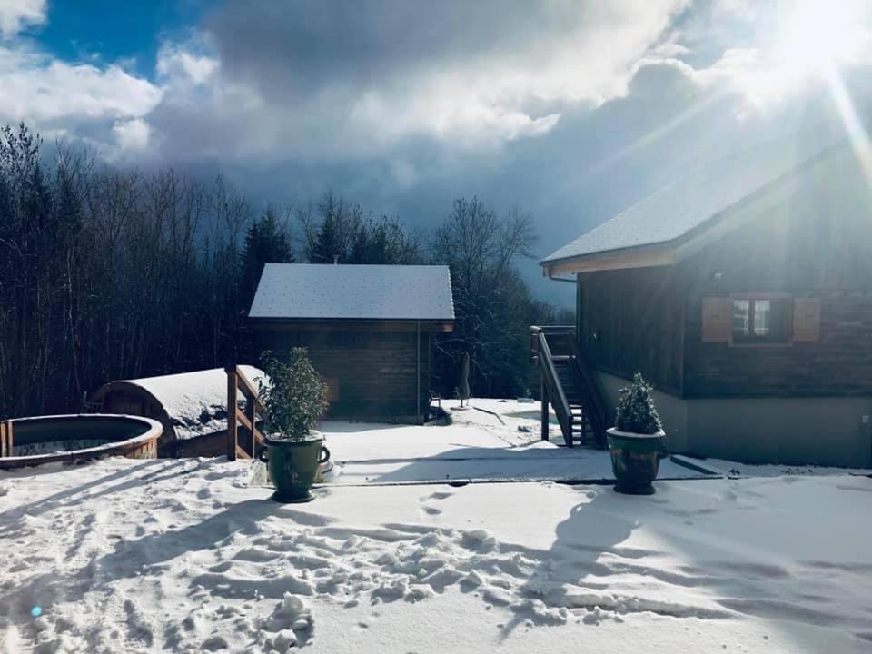 Les Chalets De Ludran Viuz-en-Sallaz Bagian luar foto