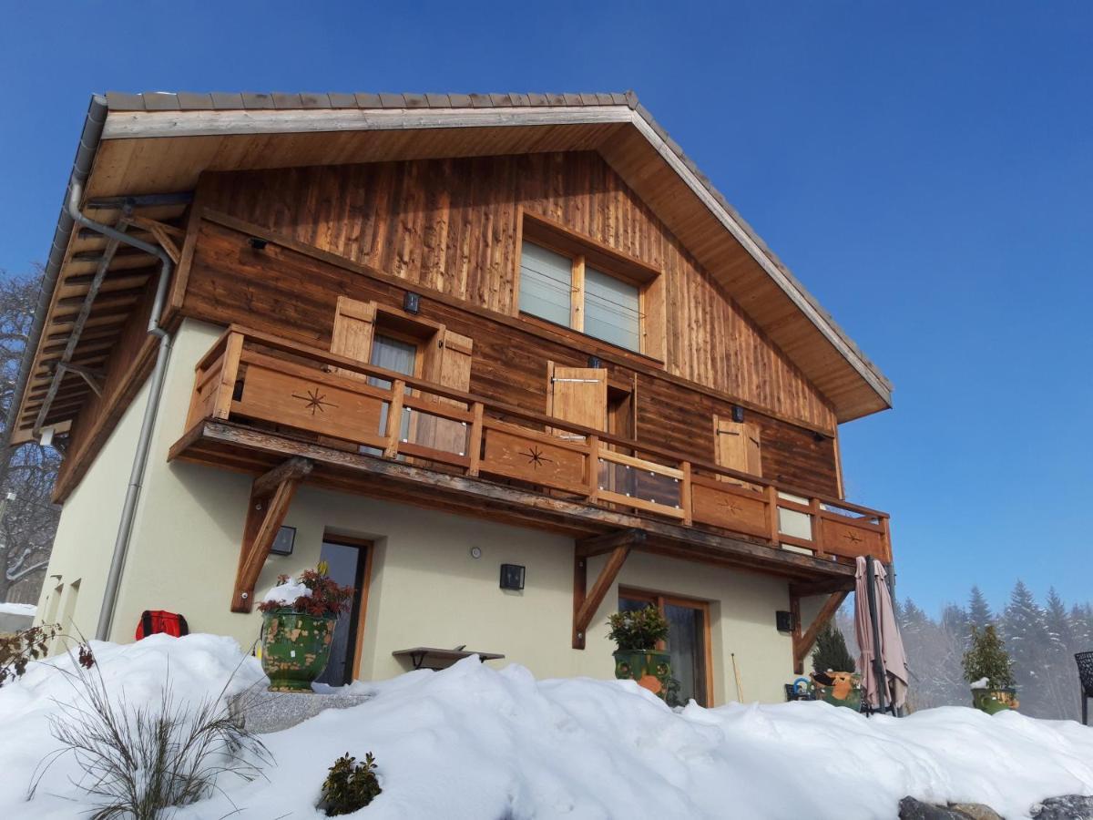 Les Chalets De Ludran Viuz-en-Sallaz Bagian luar foto