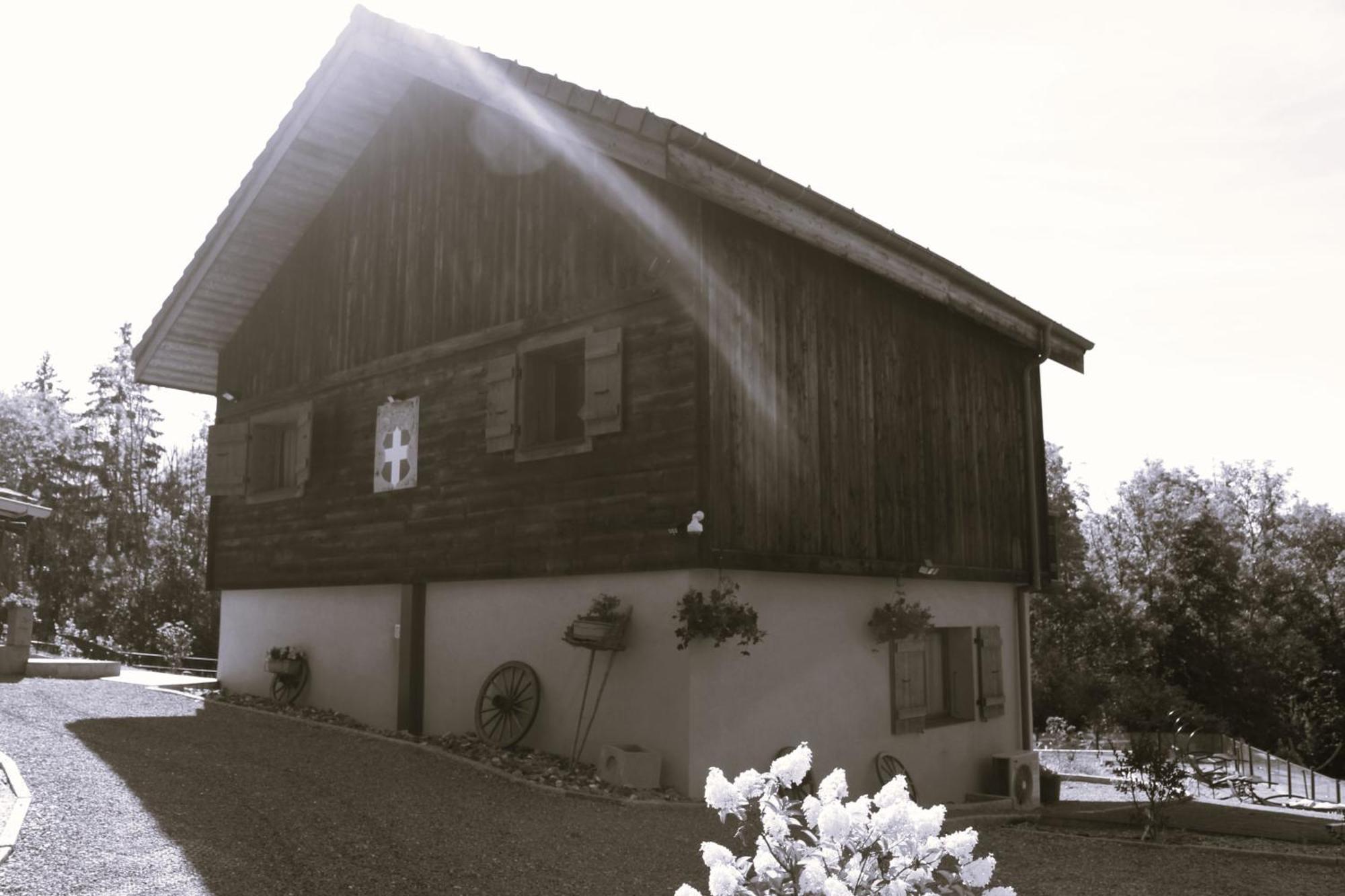 Les Chalets De Ludran Viuz-en-Sallaz Bagian luar foto