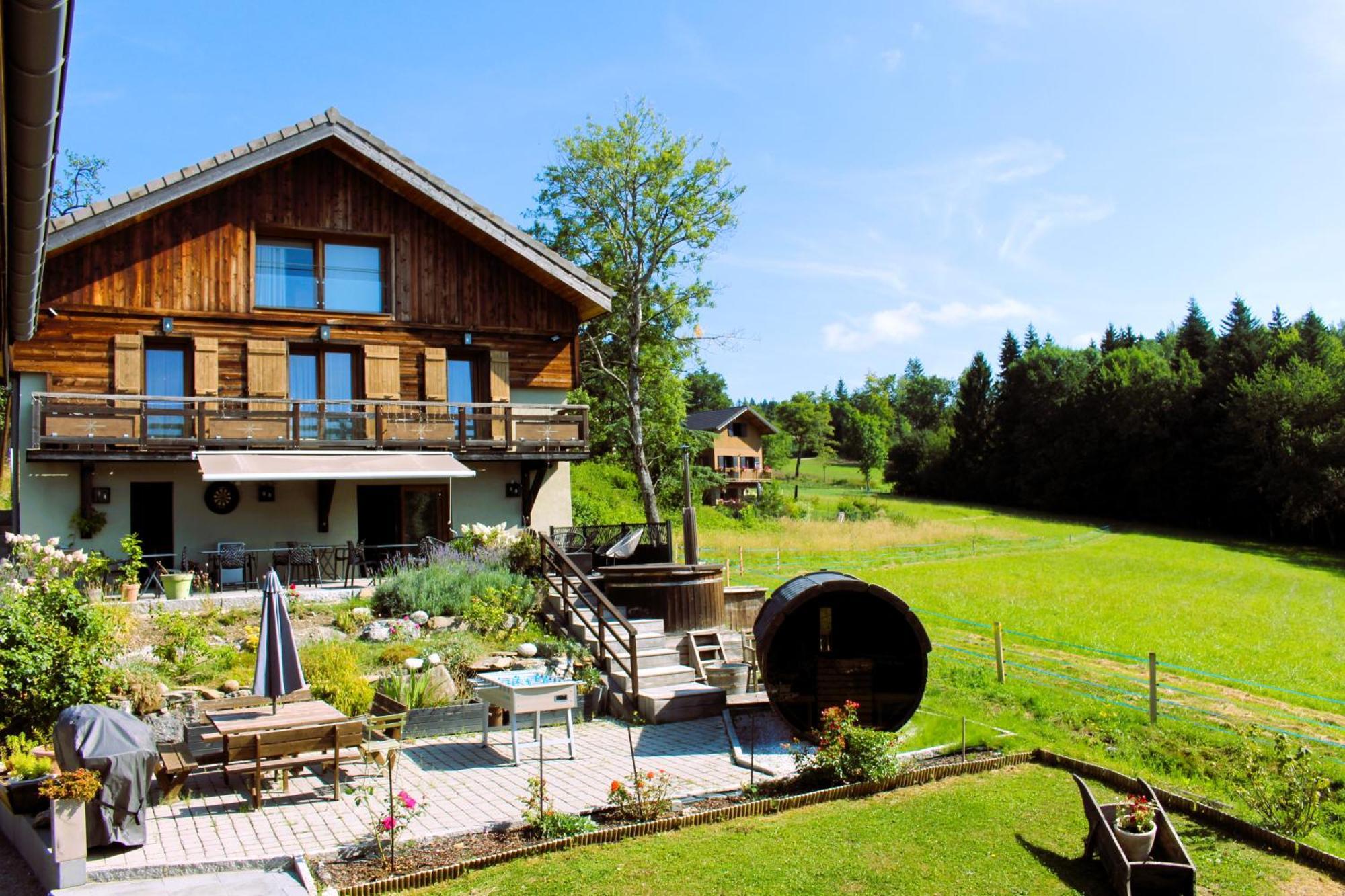 Les Chalets De Ludran Viuz-en-Sallaz Bagian luar foto