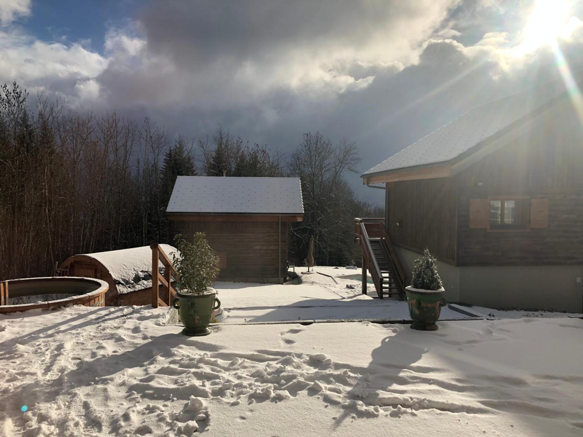 Les Chalets De Ludran Viuz-en-Sallaz Bagian luar foto