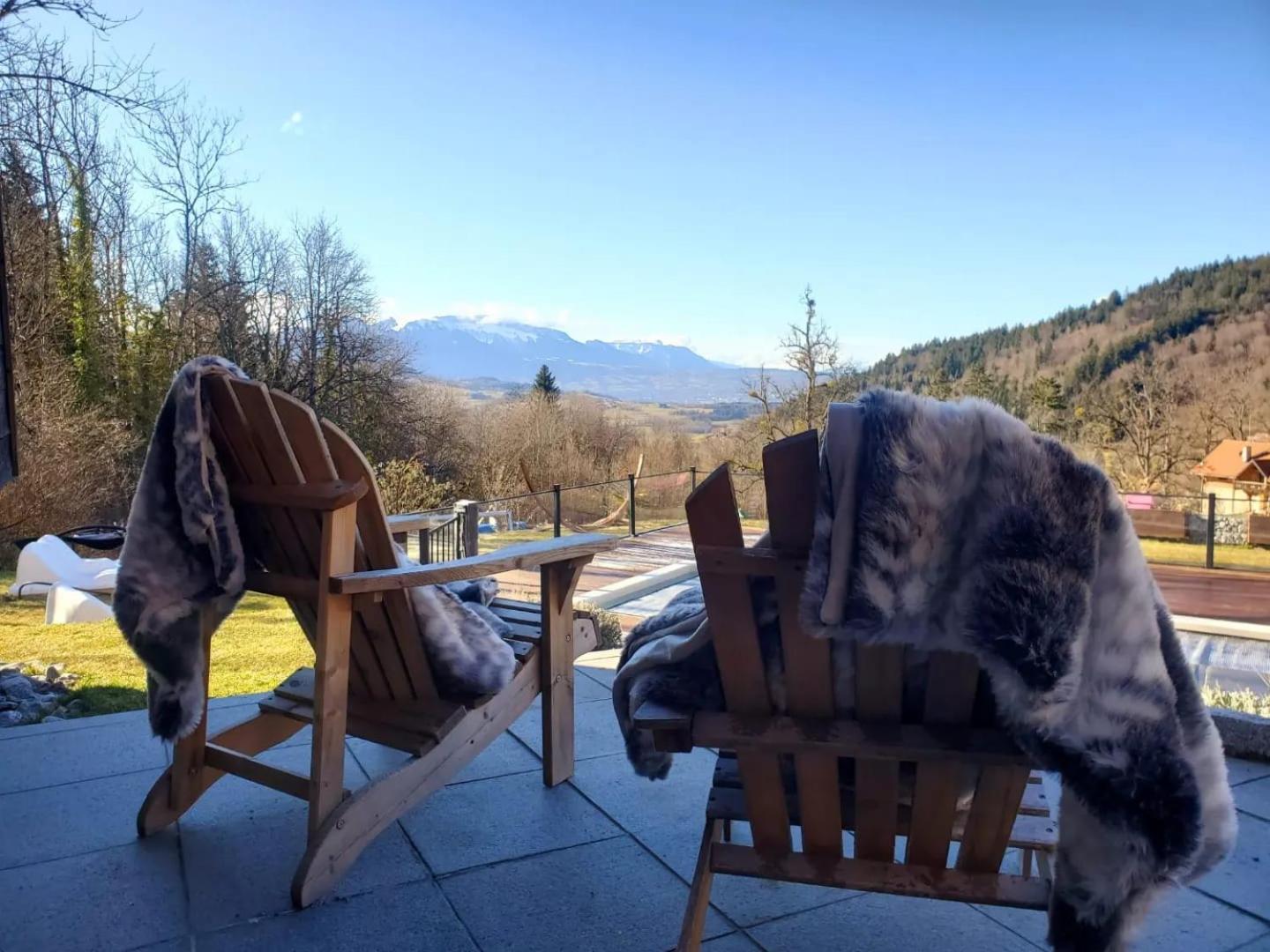 Les Chalets De Ludran Viuz-en-Sallaz Bagian luar foto