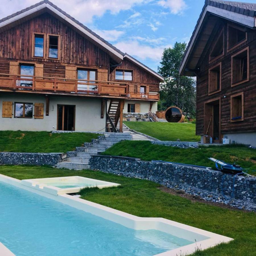 Les Chalets De Ludran Viuz-en-Sallaz Bagian luar foto