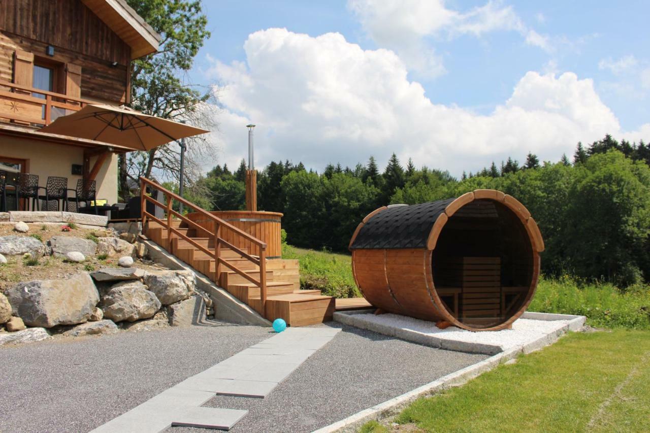 Les Chalets De Ludran Viuz-en-Sallaz Bagian luar foto